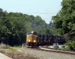 UP 4029 leads NS train 189 